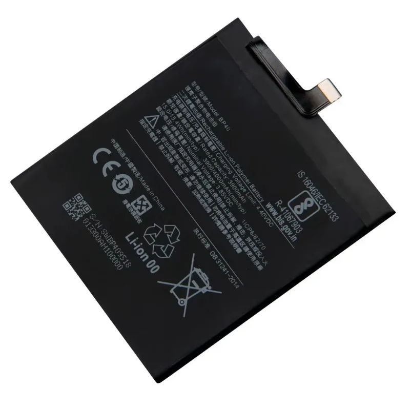 2024 Production Replacement Battery BP41 BP40 For Xiaomi Redmi K20 Pro Mi 9T Pro Mi9T Redmi K20Pro Premium Rechargeable Battery
