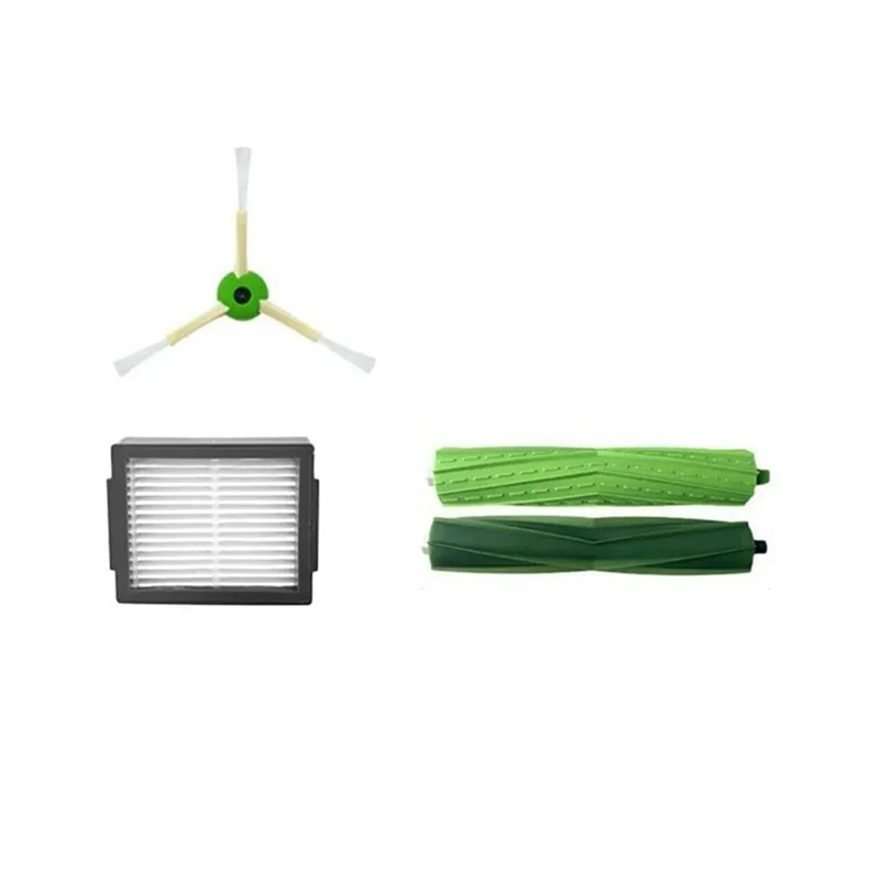 ABUD-Hepa فرشاة مرشح لفة ل اي روبوت رومبا I7 E5 E6 I3 سلسلة جهاز آلي لتنظيف الأتربة اكسسوارات فلتر Hepa فرشاة جانبية