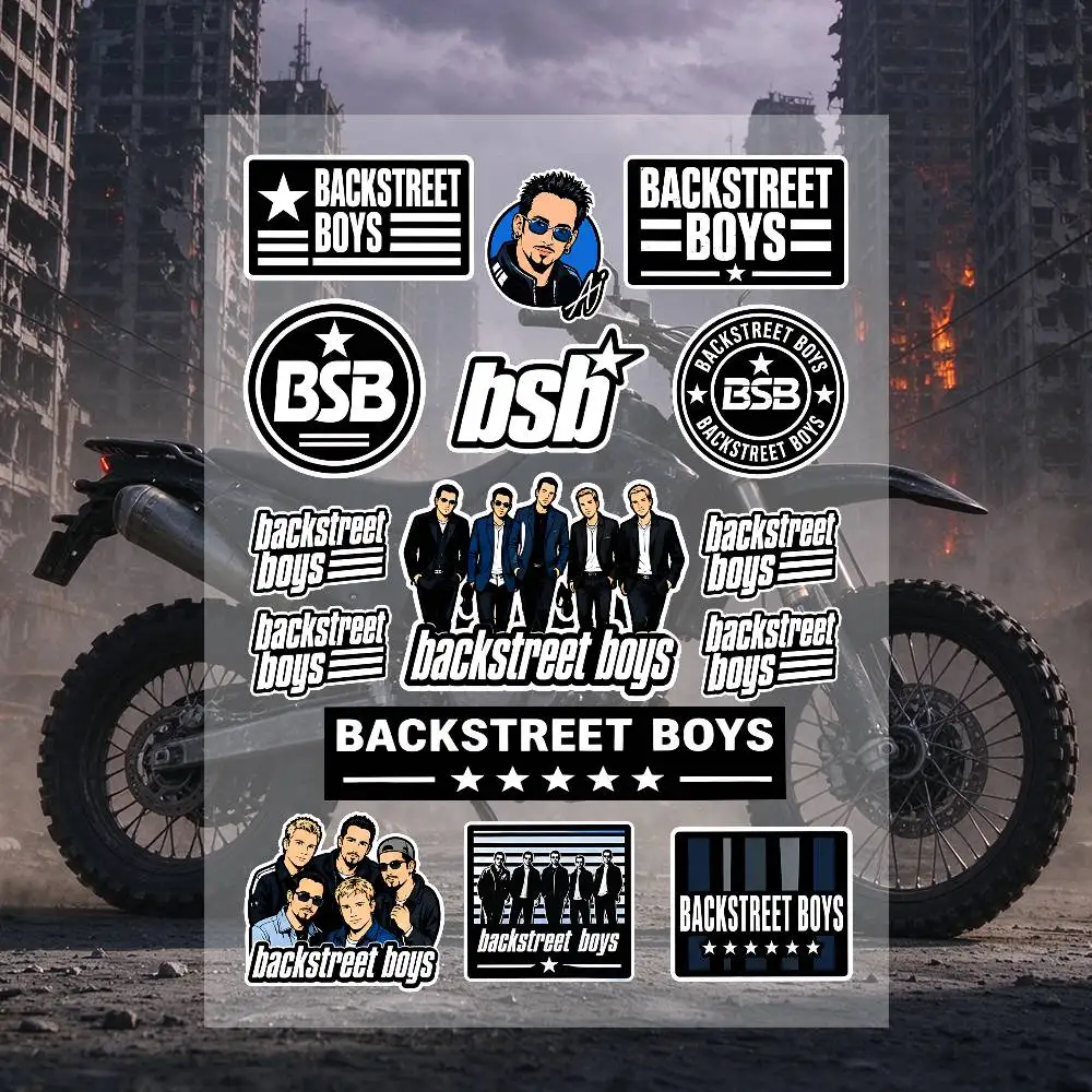 B-Backstreet Boys Stickers Moto Sticker Auto Body Bumper Windows Motorcycle Laptop Walls Vinyl Decal Car Tuning Accessories