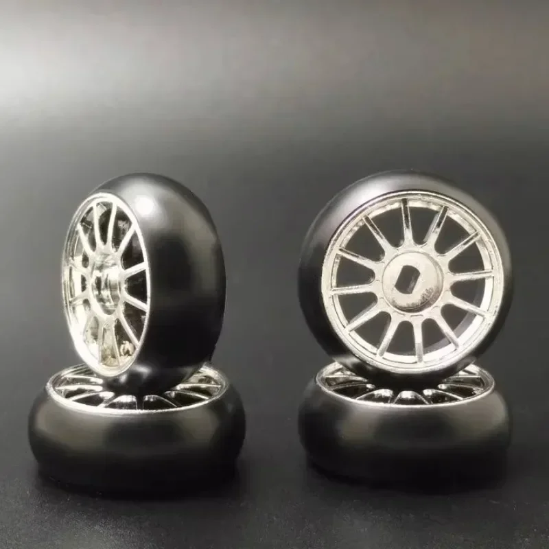 4PCS 24mm Drift Slick Wheel for WLtoys 1/28 K999 K969 K979 K989 P929 P939 Mini-z-d-q Kyosho Upgrade RC Car Parts Accessories