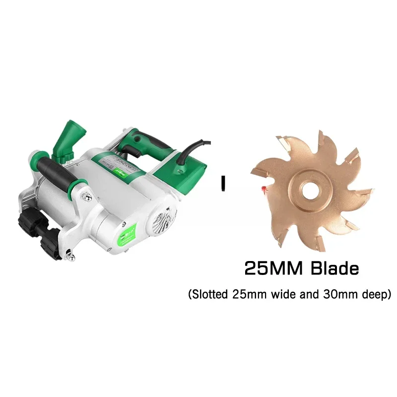 Concrete Wall Cutting machine 35MM/25MM 1100W Electric  Chaser Groove  Machine  slotting