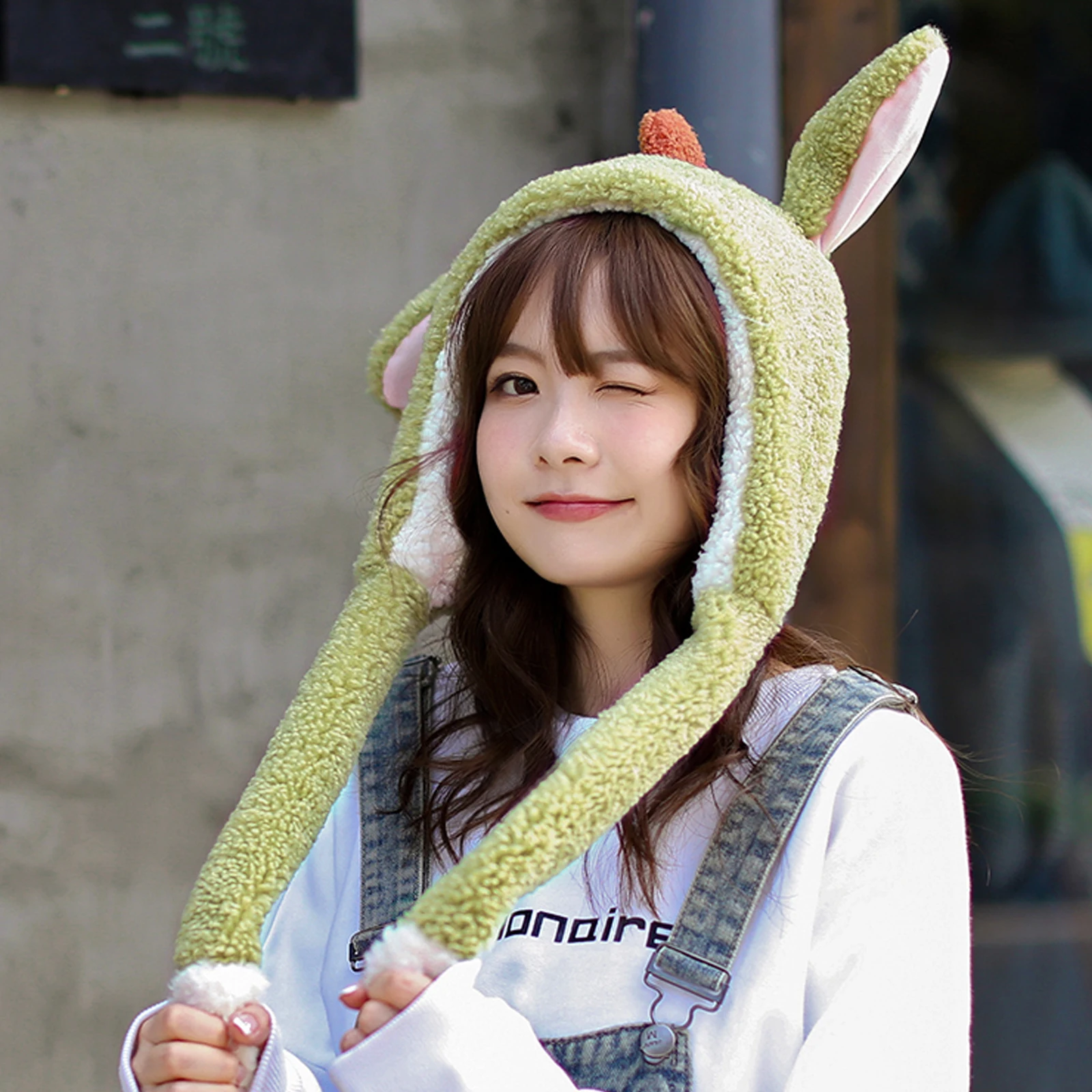 

Dinosaur Hat Dinosaur Ear Warm Funny Cap Child Photo Prop Unisex Winter Party Costume Christmas Halloween