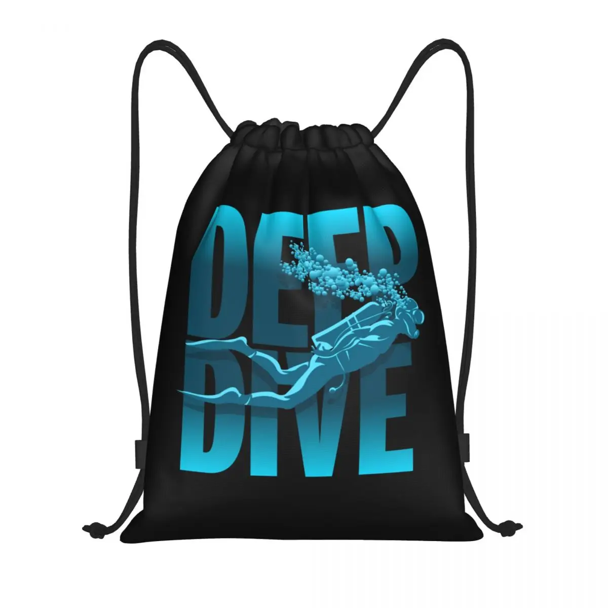 

Scuba Drawstring Bags Men Women Foldable Sports Gym Sackpack Shopping Storage Backpacks