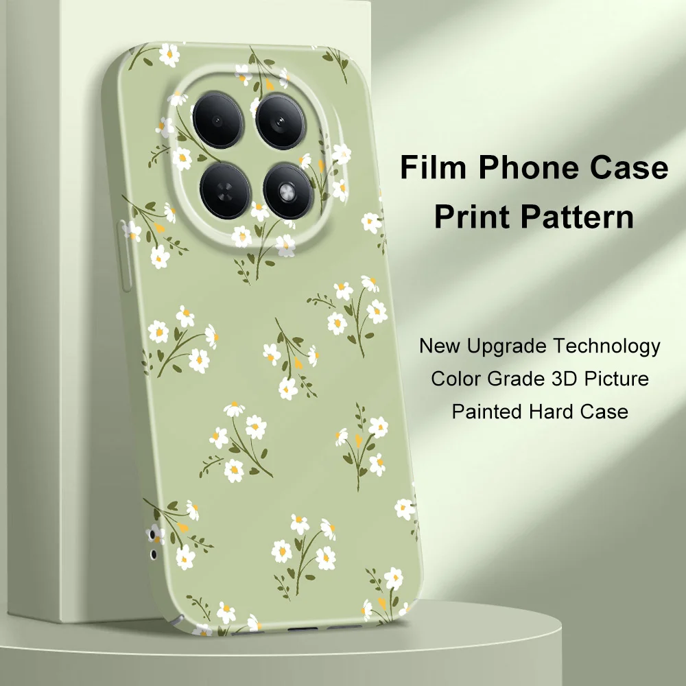 Star Flower Phone Case For Xiaomi Redmi Note 15 14 13 12 11 Pro Plus 12S 11S 15A 14C 13C 4G 5G Film Hard Cover view 2