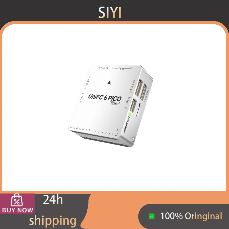 SIYI New UniFC 6 PICO Mini Flight Controller, Highly Integrated, Smaller & Lighter UAV Autopilot