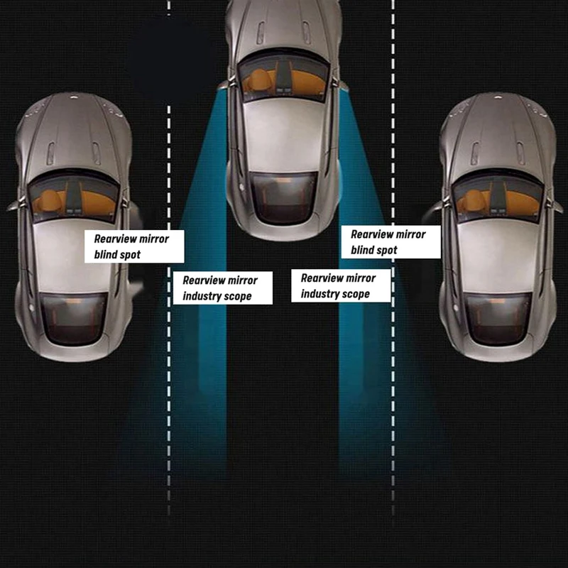 V3 24Ghz Millimeter Wave -Radar Change Lane Safer BSM Blind Spot Monitoring Assistant BSD Blind Spot Detection System