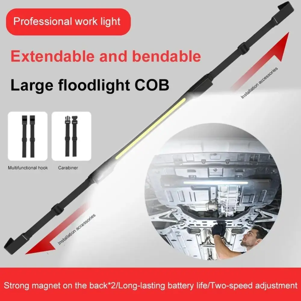 High Lumen Magnetic Car Repair Light Rechargeable Versatile Rechargeable Inspection Light Magnetic Camping Light Inspection