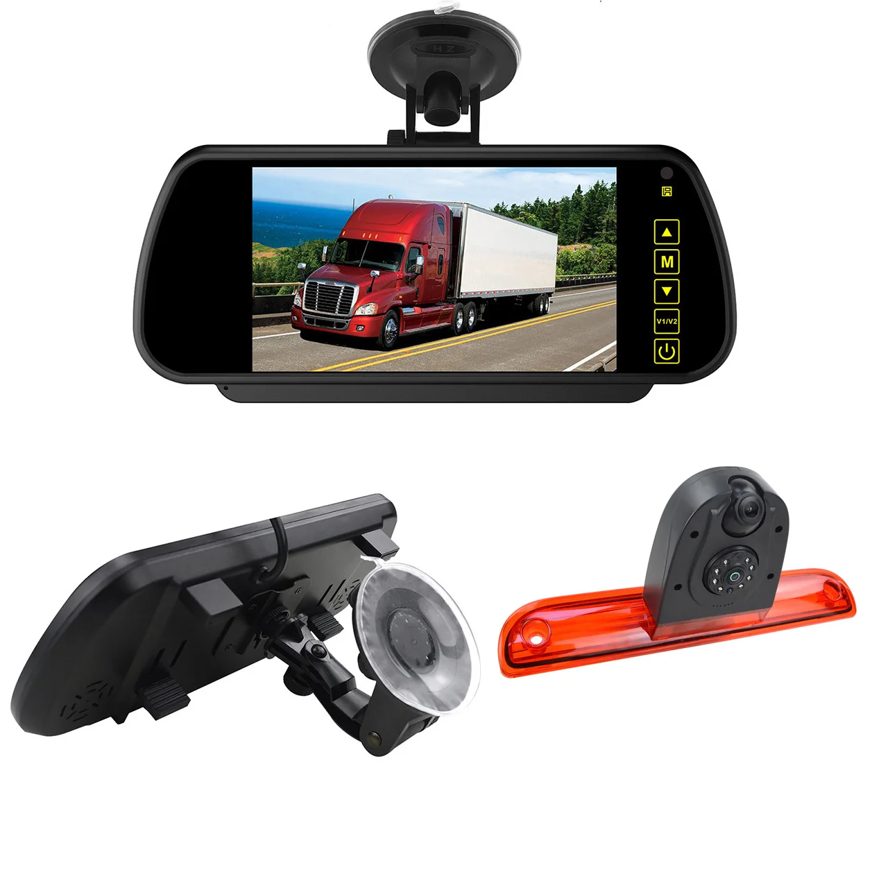 Dual lenses, reversing camera, monitoring kit，Applicable to Fiat Ducato，Peugeot Boxer，Citroën Relay/Jumper，Vauxhall Movano
