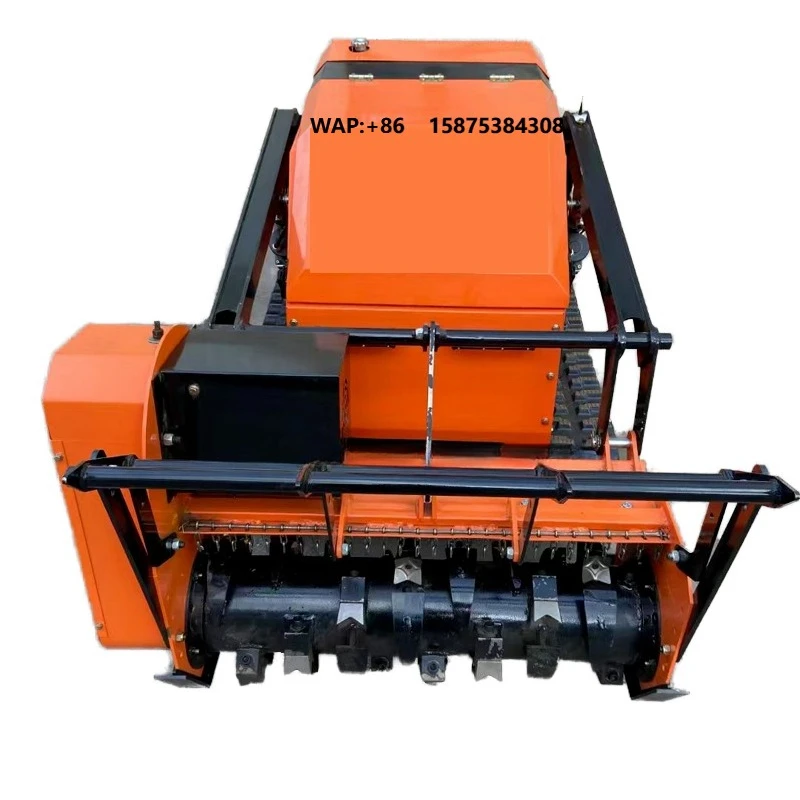 800mm 1000mm Robotic Remote Control Flail Mulcher Grass Brush Cutter Rc Lawn Mower