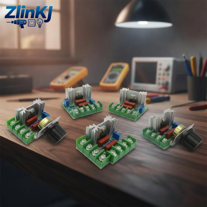AC 220V 2000W SCR Voltage Regulator Dimming Motor Speed Controller Thermostat Electronic Module