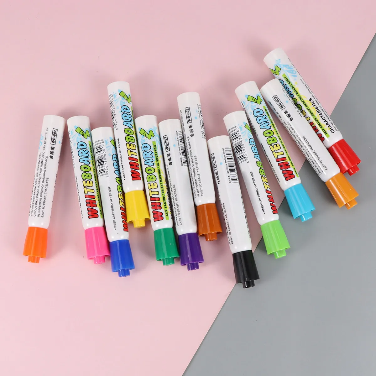 

24Pcs Whiteboard Markers Premium Erasable Pens for Office School Drawing Writing Whiteboard Markers Erasable Marker Pens