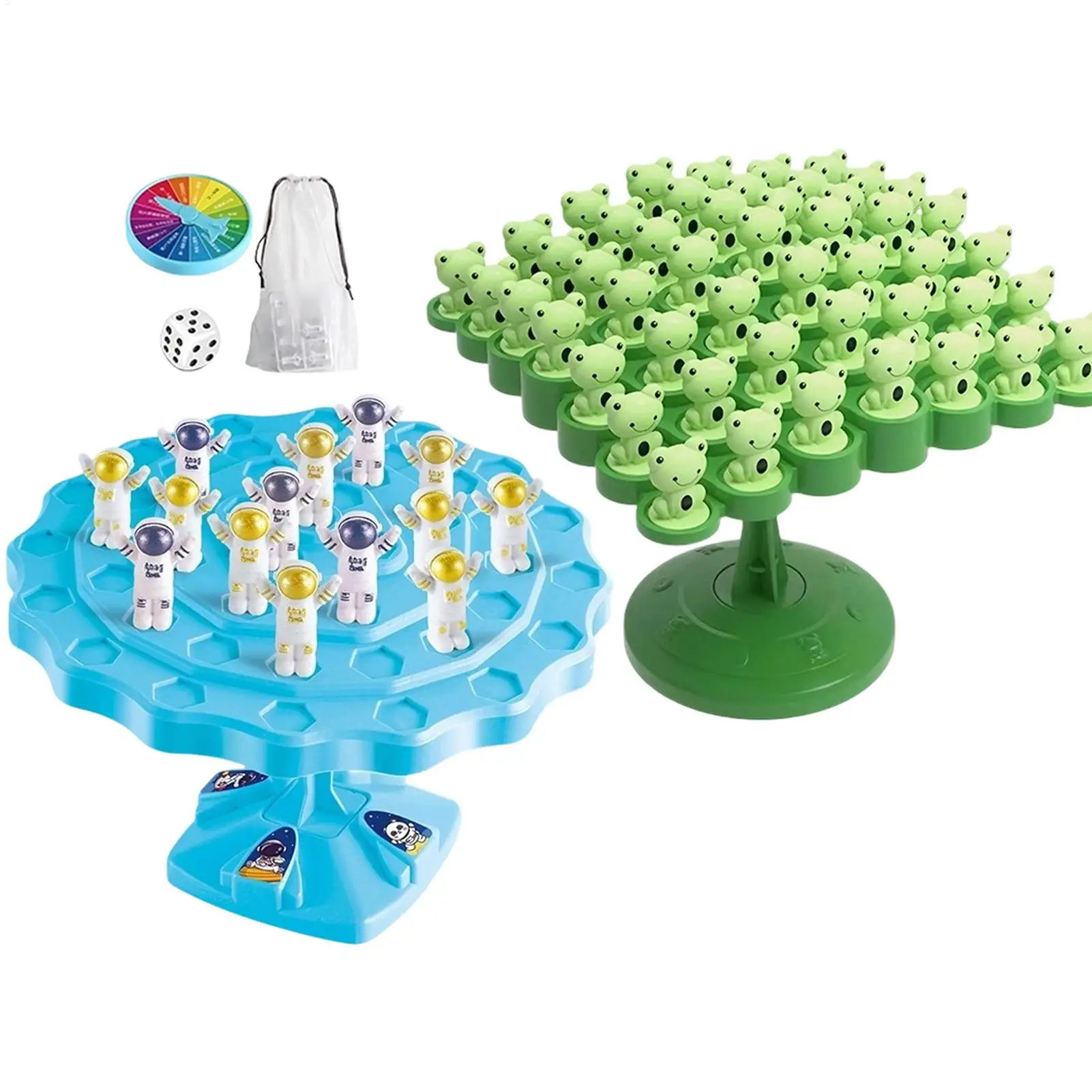 Astronaut Training Balance Tree Interactive Party Game Children desktop game balance stacking music puzzle thinking toy