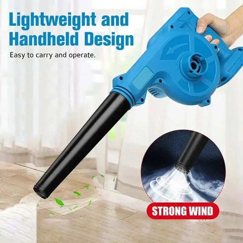

Cordless Electric Air Blower Handheld Leaf Blower Dust Collector Sweeper Garden Tools For Makita 18V Battery