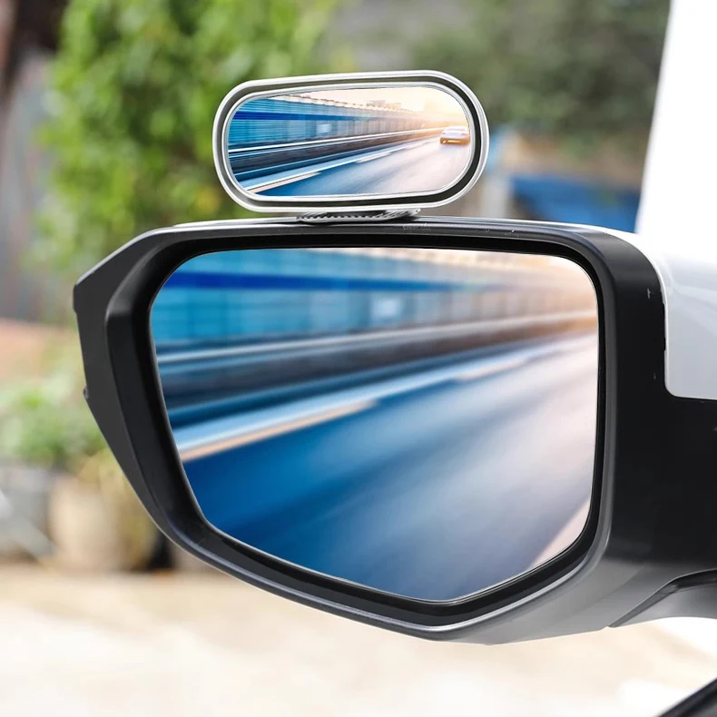 360 degrees mini assistant rearview mirror high definition convex mirror with broader view for observe obstacles or kids in car
