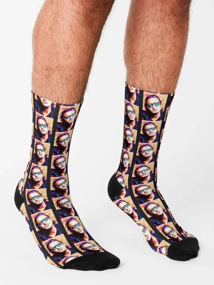 Bono U2 Socks loose cute Children's Stockings man Socks Woman Men's
