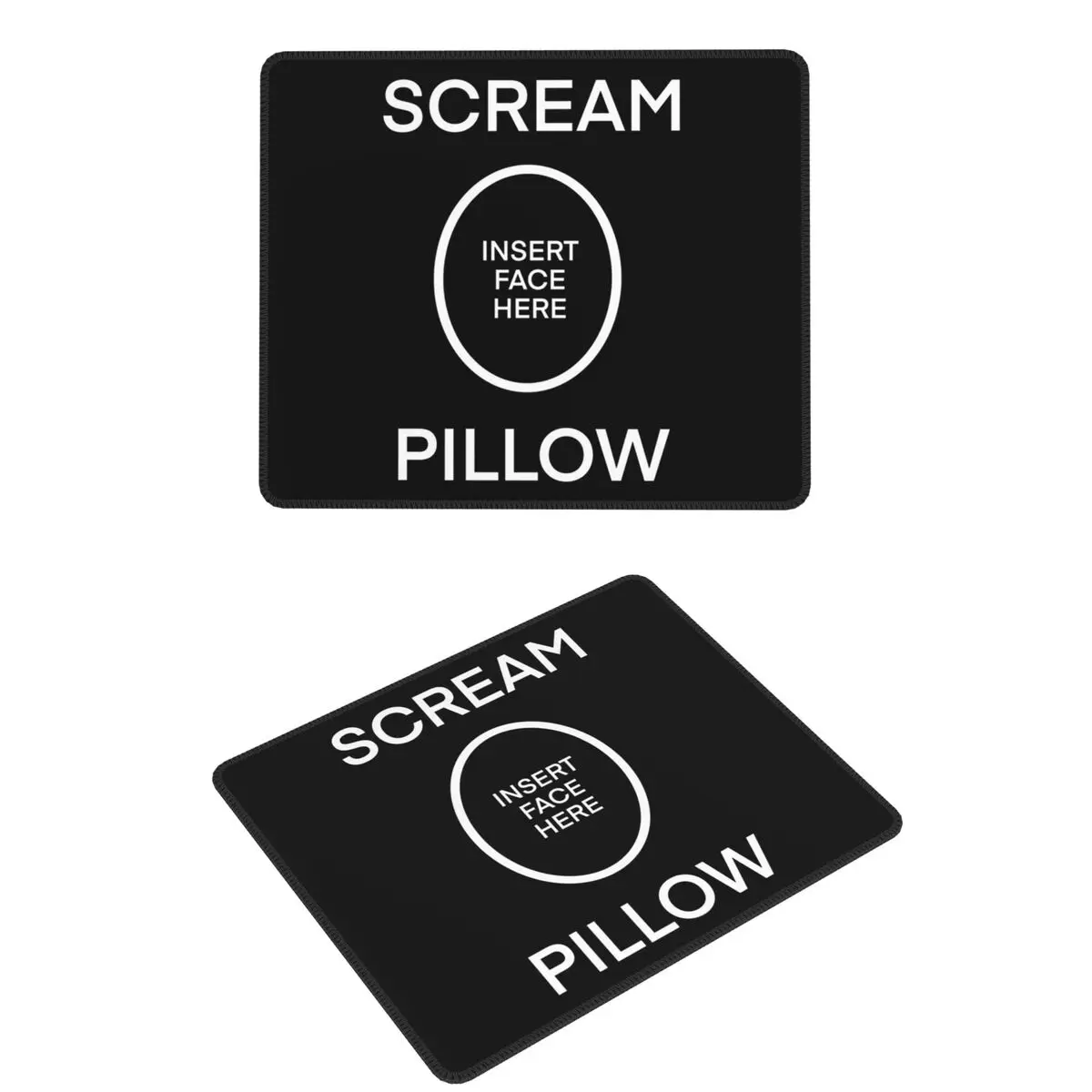 

SCREAM PILLOW Mouse Pad Computer Keyboard Mouse Mat Gaming Laptop Desk Mat Office Accessories Table Mats