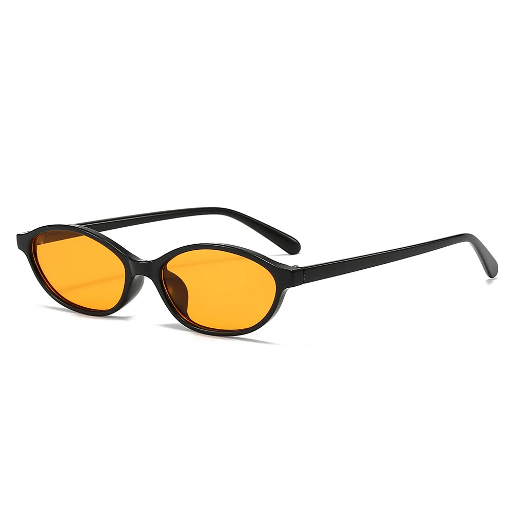 New Vintage Oval Frame Sunglasses  Retro Small glasses for Men and Women Fashionable Sun Protection