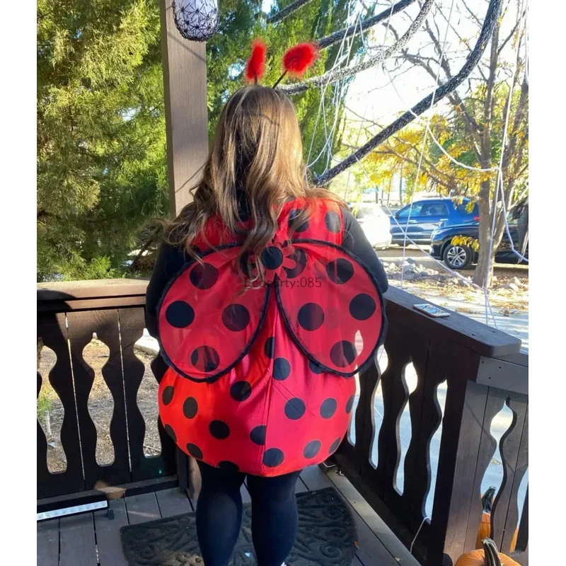 Halloween Bee Ladybug Volwassen Kinderen Cosplay Kostuums Vakantie Jurken Schattig Casual-Kind Kleding Voor Vrouwen 2023
