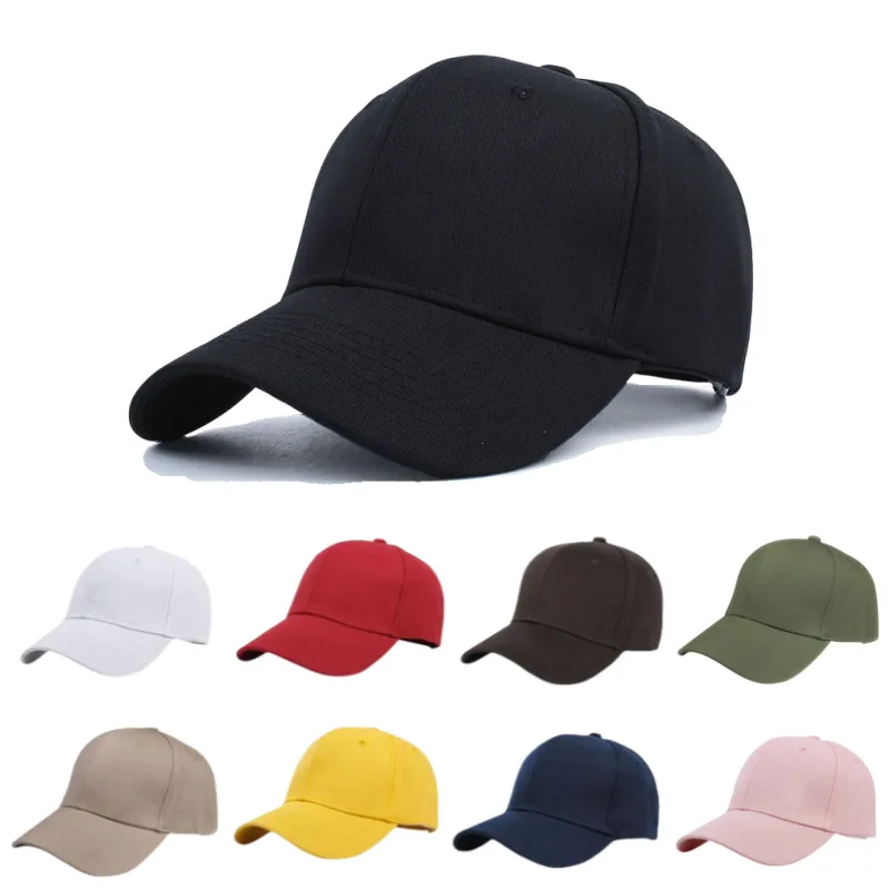 High-end big head circumference light board baseball cap men and women simple cap spring and summer travel sun protection