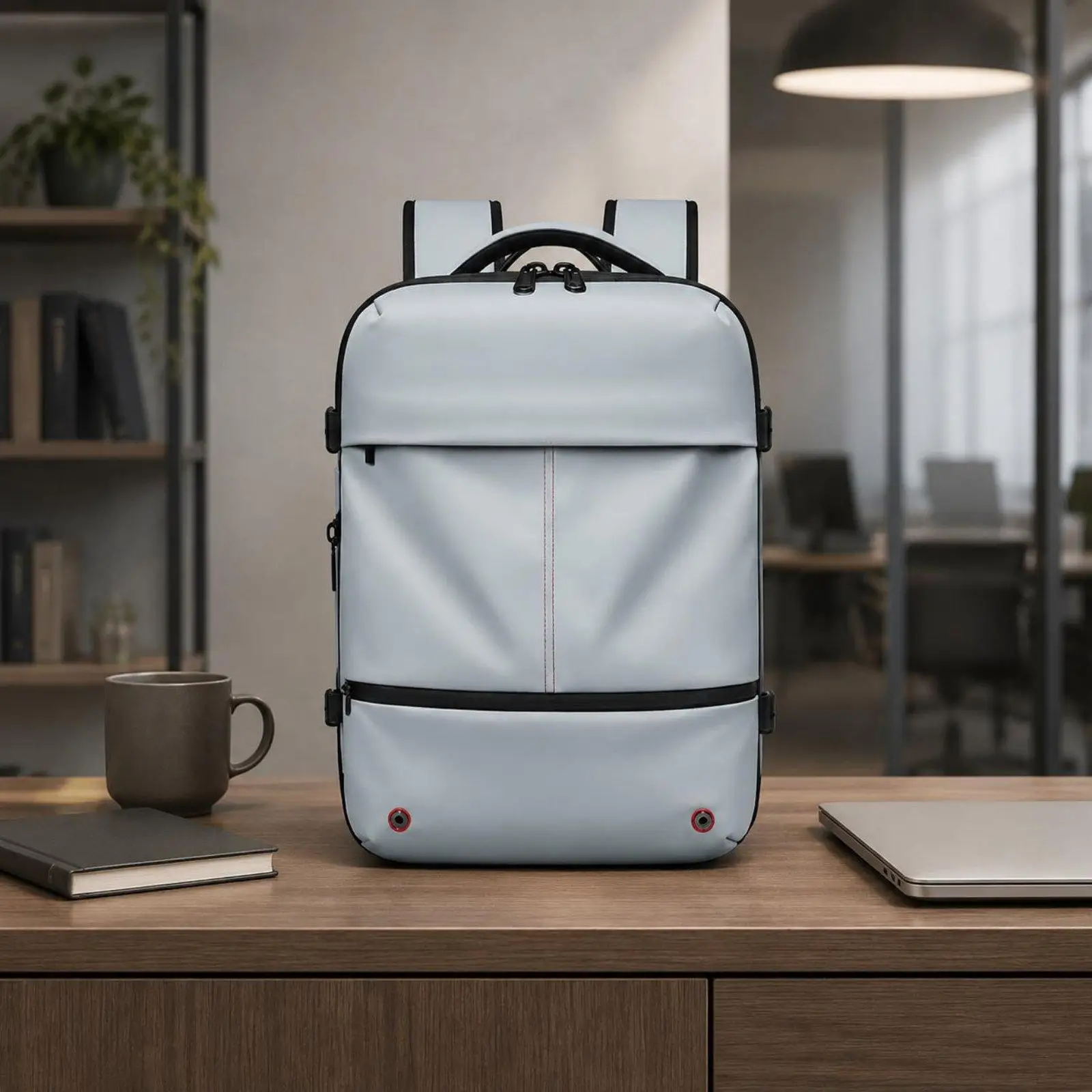 Women Travel Luggage Expandable Office Laptop Backpack Lightweight Travel Bag for Commuting and Trips