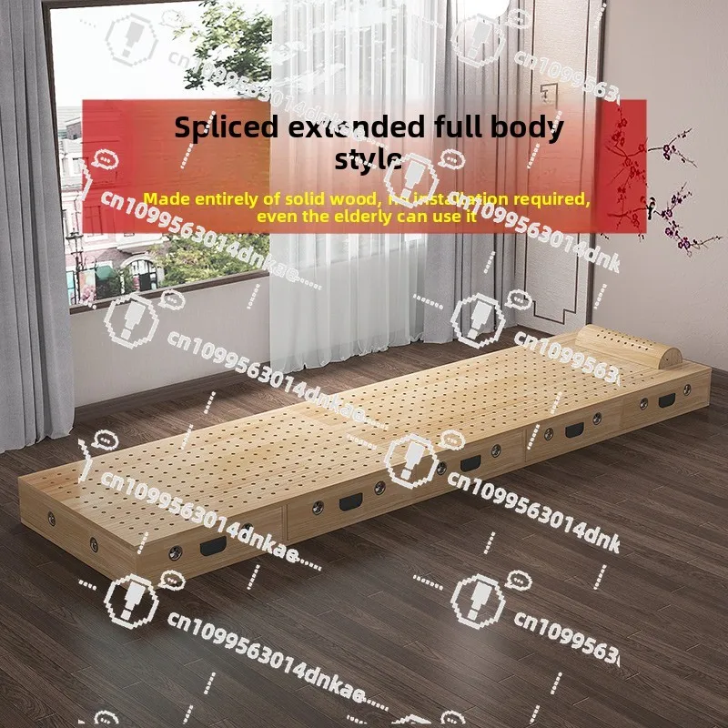 Wooden Moxibustion Bed Temperature Control Health Sitting Box Household Whole Body Warm Palace Wooden Fumigation Bed Solid Wood