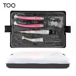 Dental LED High & Low Speed Handpiece kit Straight Contra Angle Air Turbine 2/4 Hole M4 / B2 Whole Set Dental tools