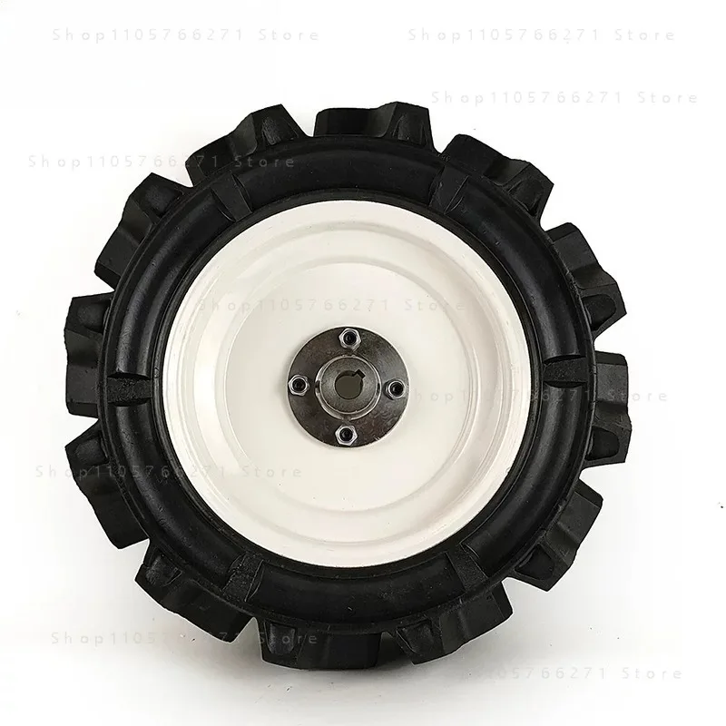 14inch Solid Tire Tubeless 14x5.00-9 Agricultural Tire Steel Hub 17mm Hole for Electric Lawn Mower