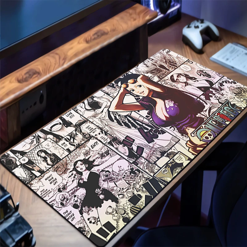 แผ่นรองเมาส์ แผ่นรองเมาส์คอมพิวเตอร์ แผ่นรองคีย์บอร์ด แผ่นรองเมาส์ O-one P-piece สำหรับเกมเมอร์ แผ่นรองเมาส์แบบนุ่ม สำหรับสำนักงาน พีซี พรมรองโต๊ะ แผ่นรองโต๊ะทำงาน