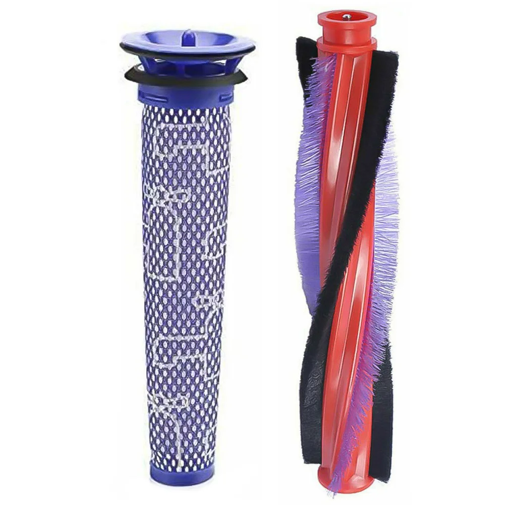 185/225mm Main Roller Brush Bar + Filter ForDyson V6 DC58 DC59 SV03 Vacuum Cleaner Parts Accessories
