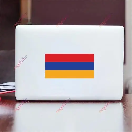 Armenian Flag Sticker Decal Self Adhesive Vinyl Armenia ARM AM Bumper Window Phone Trunk Guitar Cover scratches Exterior Decor