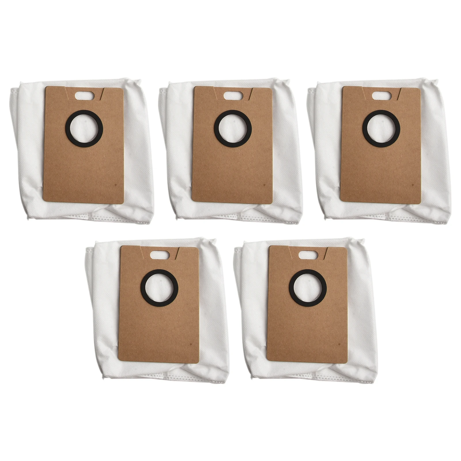 

Clean Home Environment White Large Capacity Dust Bags Pack Sturdy Non-woven Material Efficient Filtration System