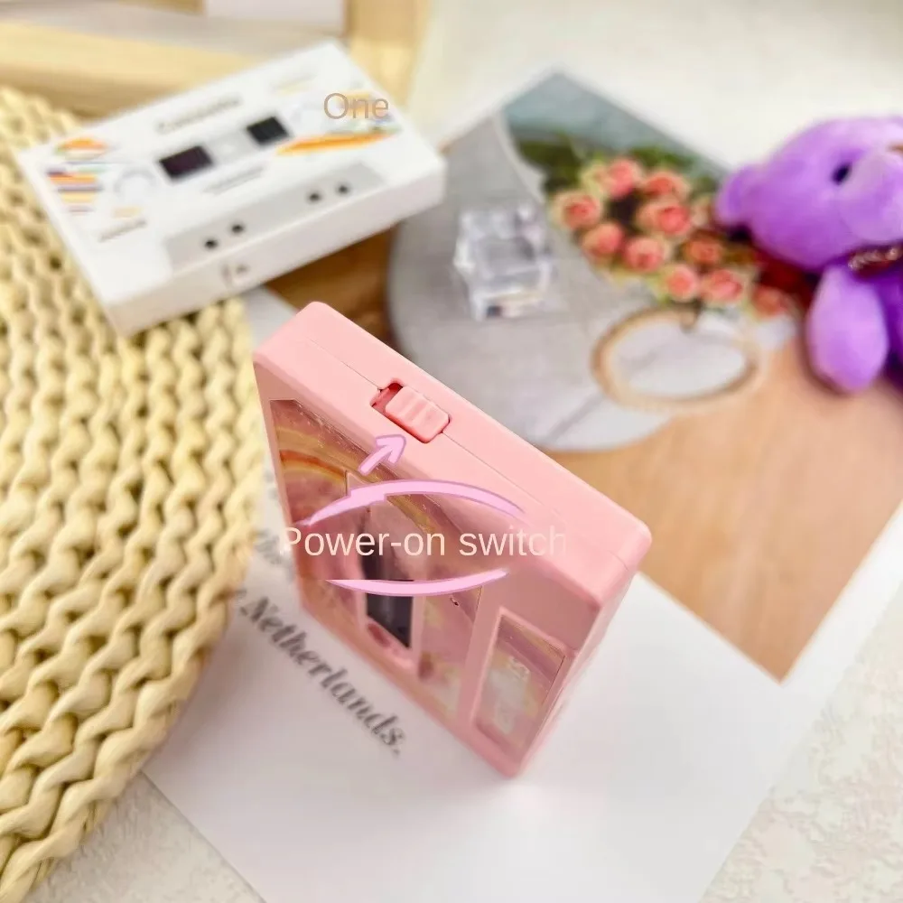 

Unique Voice Message Recorder Tape Elegant Stylish Message Recording Cassette Handmade Sound Greeting Card Party Gift