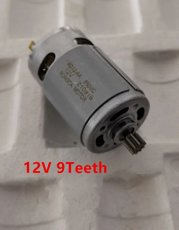 Electric Charging Drill Motor 550 DC Motor Hand Drill Repair Engine Replace RS550 7.2/ 9.6/10.8/12/14.4/16.8/18/21V/24V