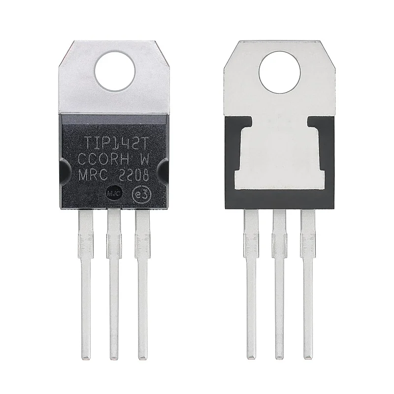 TIP142 NPN Transistor 10A 100V TIP142T Darlington Silicon Power Transistors TO-220 (Pack of 20)
