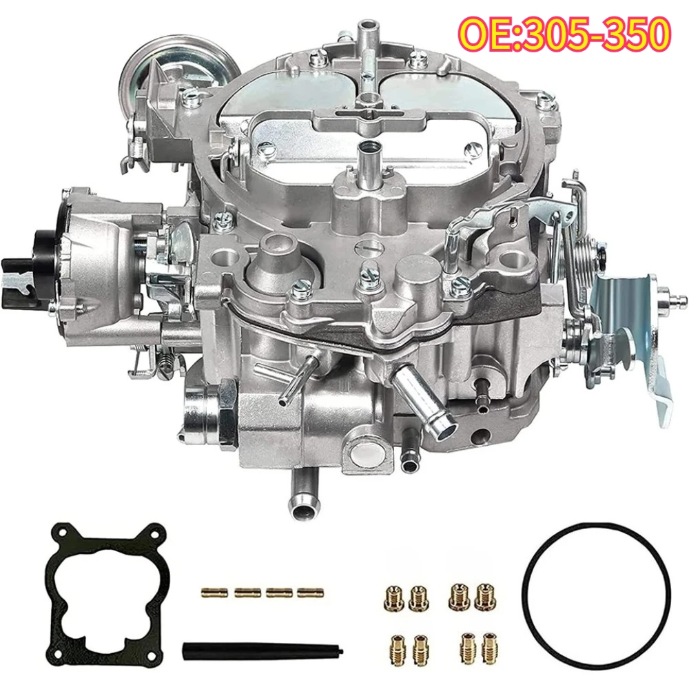

High quality New For 305-350 For Chevy Engine Rochester 650CFM Carburetor With Gasket& Jets(7028230, 7028237, 7028238)1980-1989