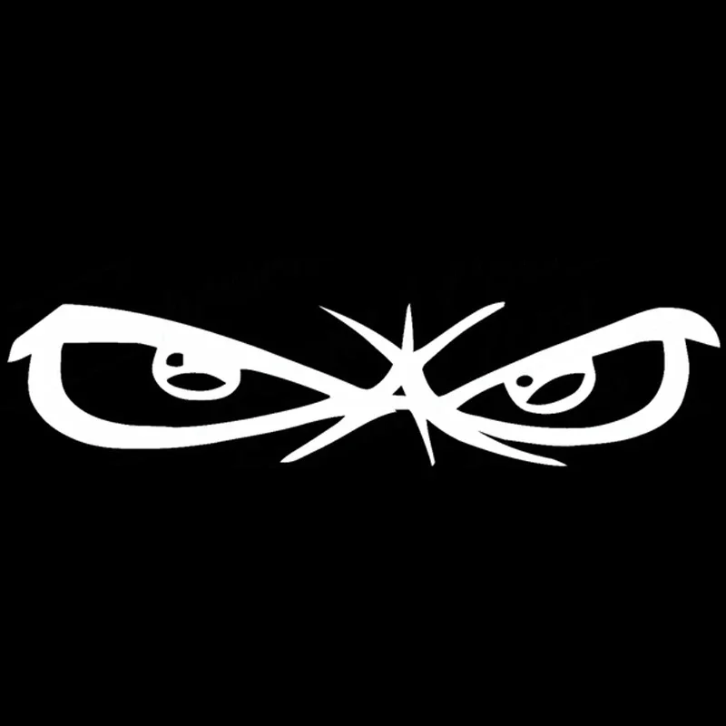 SZWL Angry Eye Mad Eyes Creative Car Sticker Waterproof Vinyl Decal Creative Decals Can Be Attached To Any Flat Surface,16cm*5cm