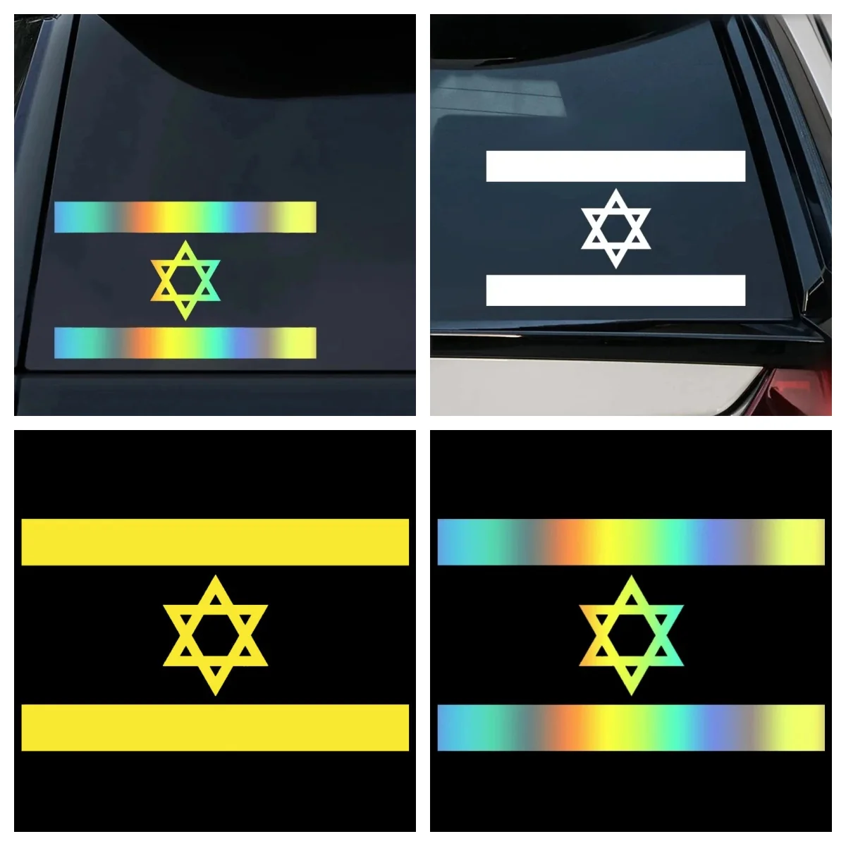 

Creative Israel National Flag Car Sticker Laptop Bumper Wall Truck Moto Van Helmet Racing Camper Vinyl Decal PVC Wholesale