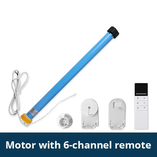 Zemismart WiFi Elektrische Rolgordijn Motor Automatische motor voor 37mm 38mm Buis Werk met Tuya Alexa Google Home voice