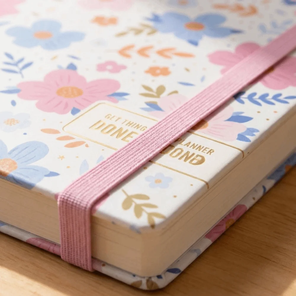 A5 Size Weekly Planner Notebook High-Quality Paper Smooth Writing Daily Schedule Notepad Elegant Appearance Compact Design