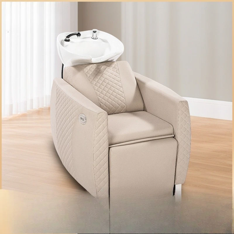 

Beauty salon semi-reclining electric lift leg lift massage head therapy