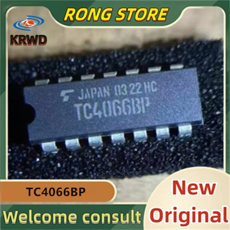 50PCS TC4066BP New original TC4066 DIP14