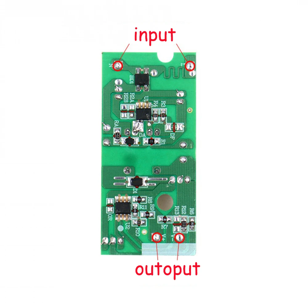 12.6V 1A Lithium Battery Charging Bare Board 12.6V 1000mA Power Supply Module With Short-Circuit Protection/LED Indicator Light