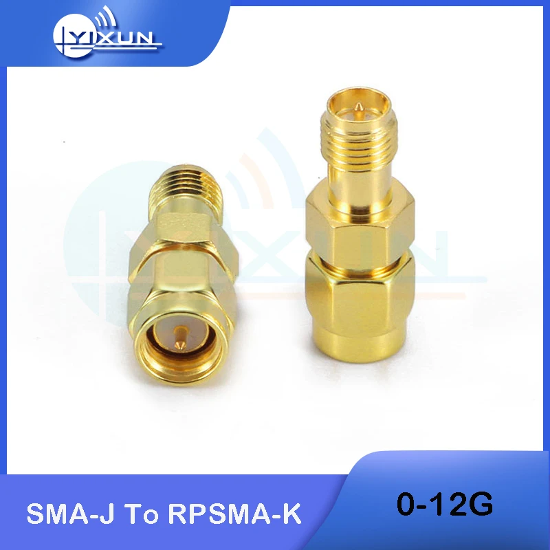 5PCS SMA-J to RPSMA-K RF Connector SMA male to RP female high frequency 0-12G test connector