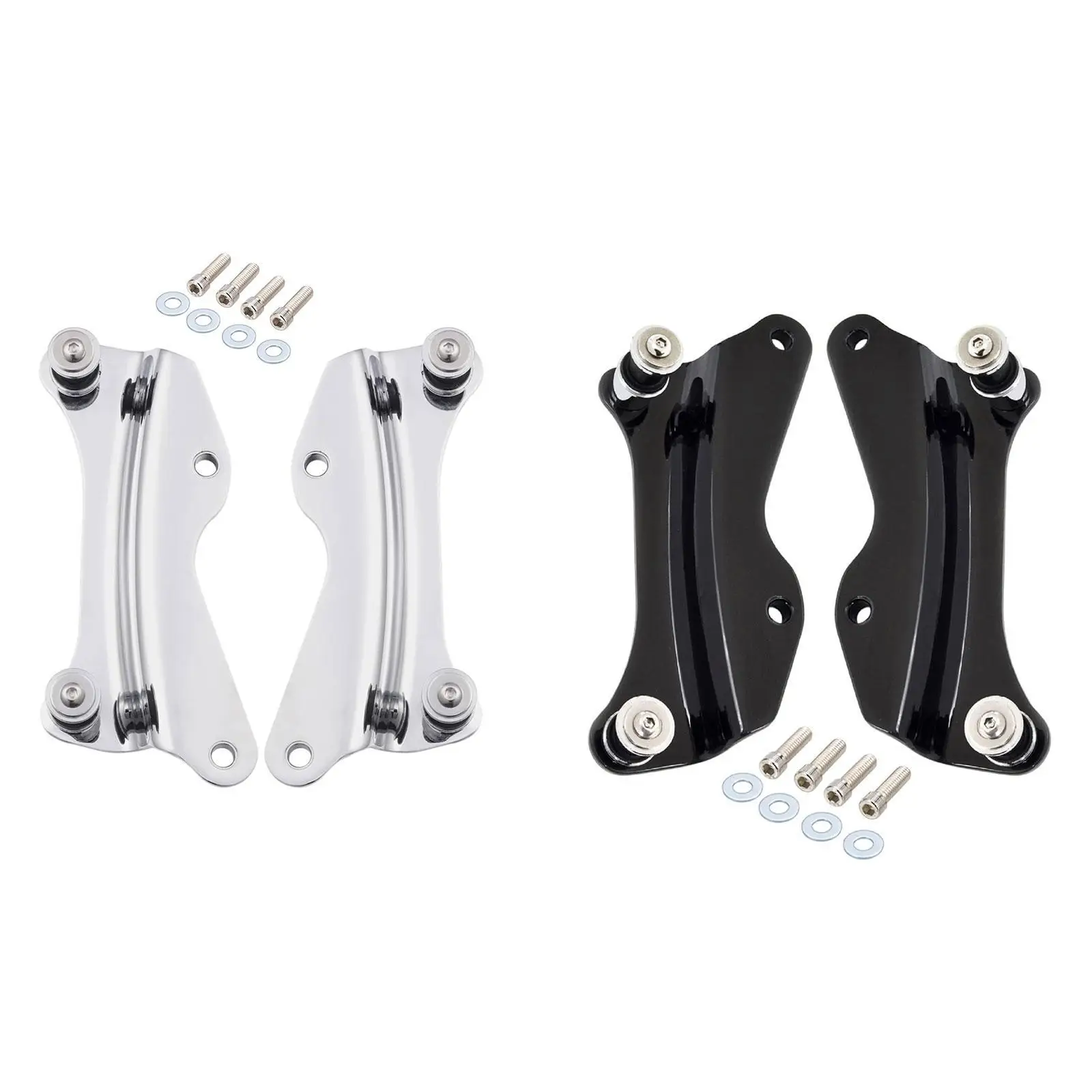 

4 Point Docking Hardware Kit Easy Installation Direct Replaces Fittings Docking Plates for Flhr Fltrx Flhxs Flhx 2014-2021
