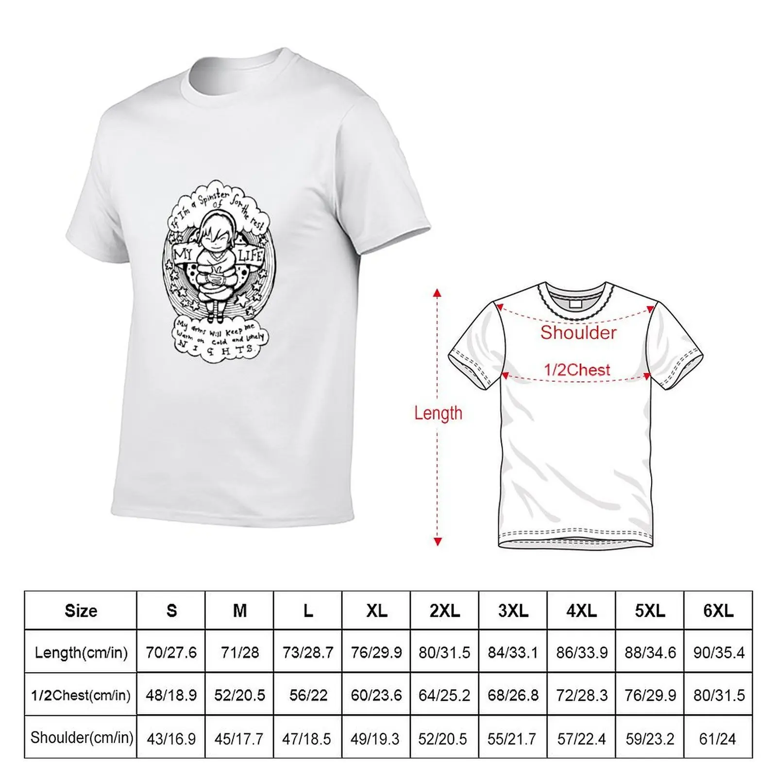 Illustrated Lyrics - Tire Swing by Kimya Dawson T-Shirt Luxury man fashion shirts mens graphic t-shirts