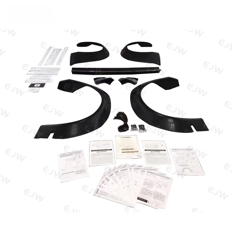 Fiberglass Wide Wheel Arch Eyebrow Flare Bumper Trim Classic American Muscle Car Exterior Mod Parts