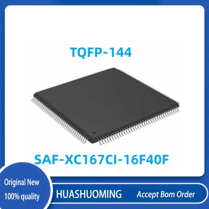 

2PCS-5PCS/LoT NEW SAF-XC167CI-16F40F XC167CI-16F40F TQFP144