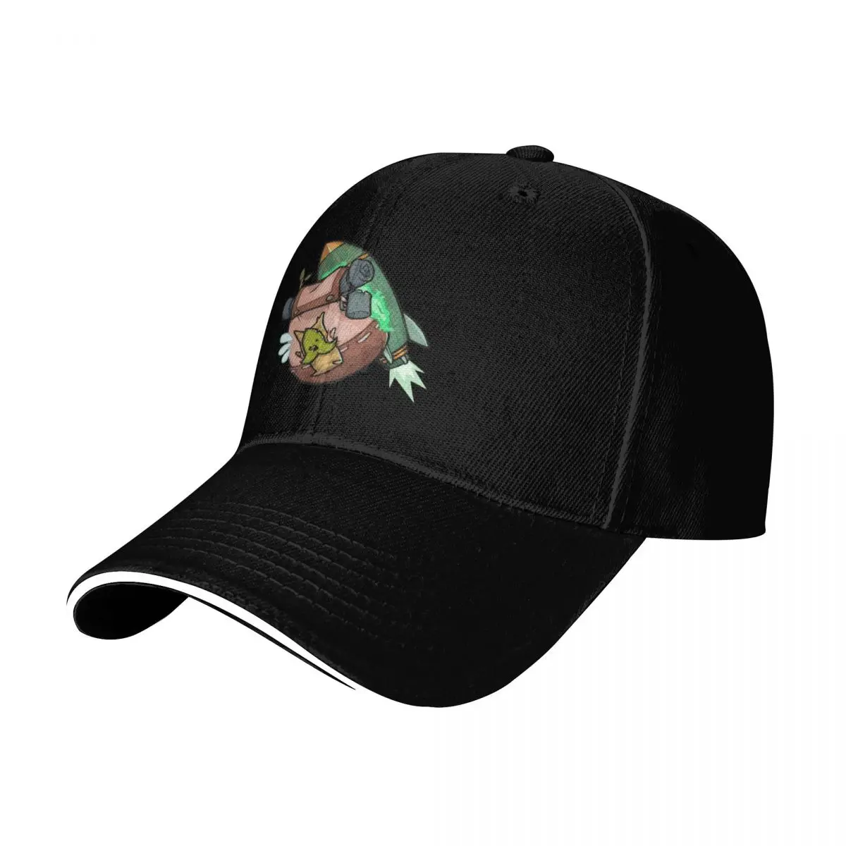 Korok rocket space program Baseball Cap Lightweight Packable Gift for Him Her Casual Daily Wear