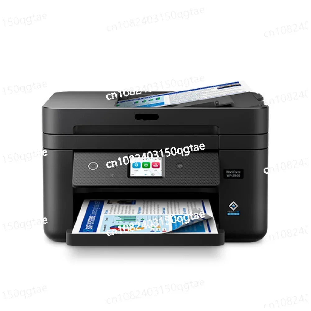 WF-2960 Wireless All-in-One Printer with Scan Copy, Fax  Document Feeder Automatic 2-Sided Printing, 2.4