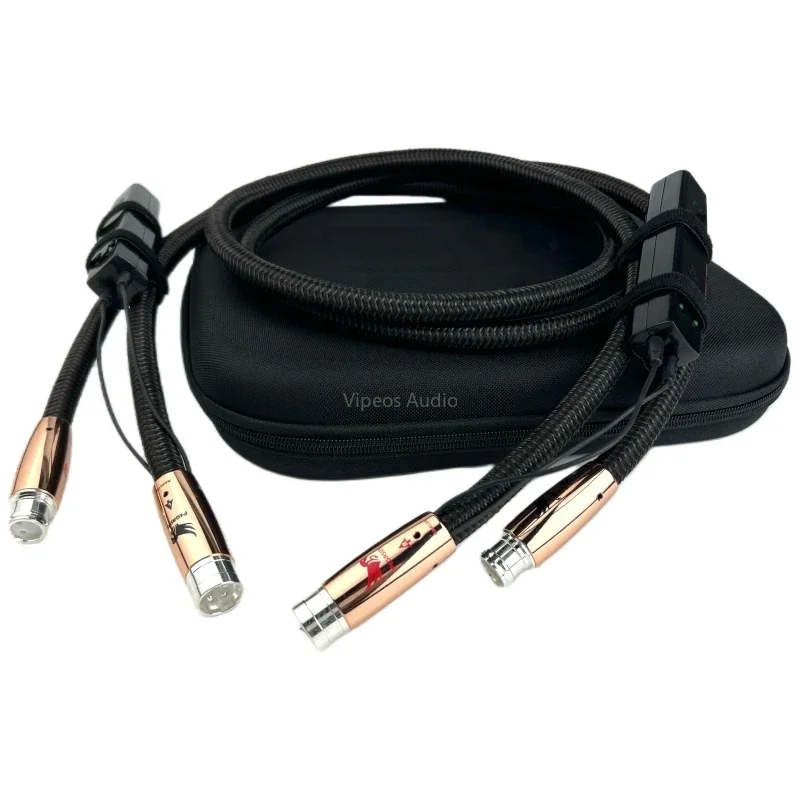 

Pegasus XLR Balanced Interconnect Cables (Pair) Pure Copper Silver Plated 3 Pin Plug with Box